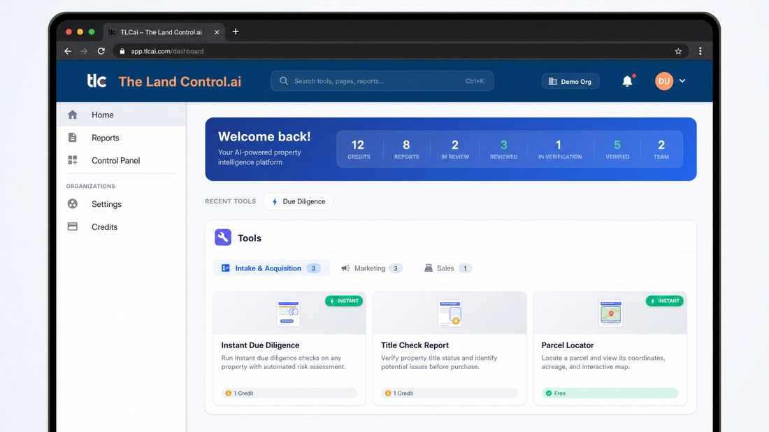 TLCai dashboard tools